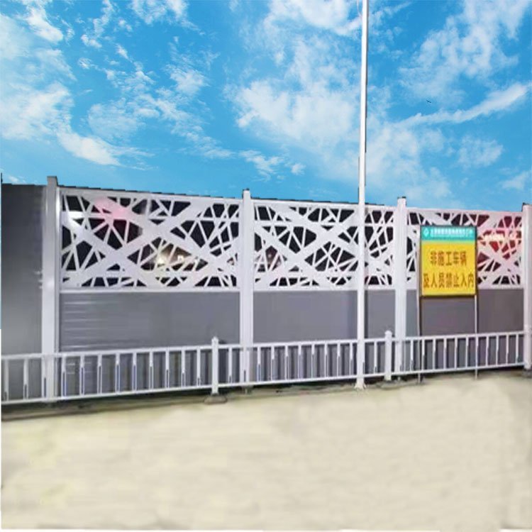 地铁围挡建筑工地围挡 装配式围挡 睿之特生产厂家 小草围挡