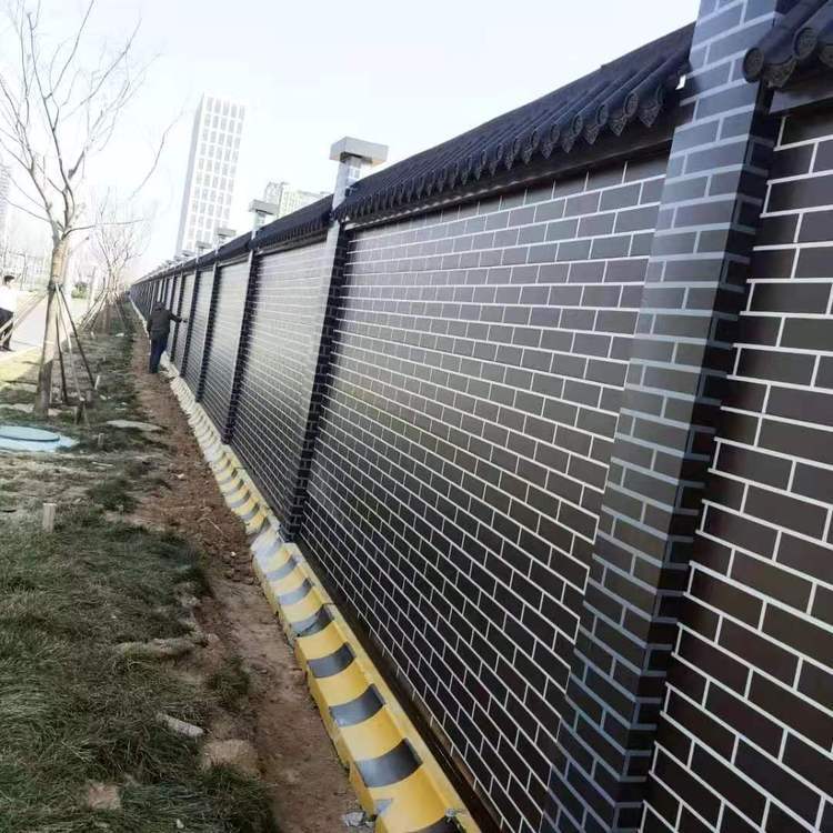 喷淋设施装配式钢结构围挡 市政工程工地建筑施工隔离围栏