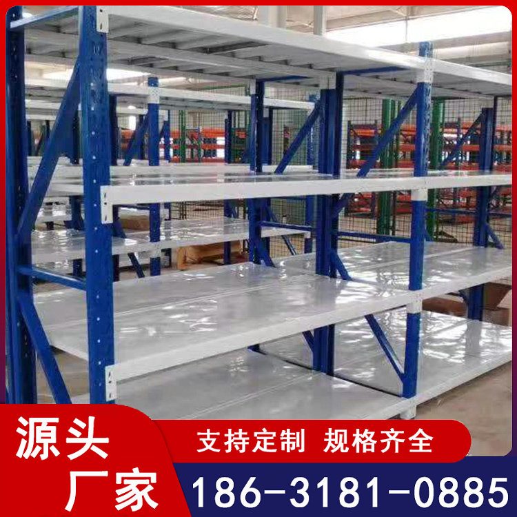 仓库重型货架2吨承载 窄巷道仓储货架横梁式立体架子高位结构叉