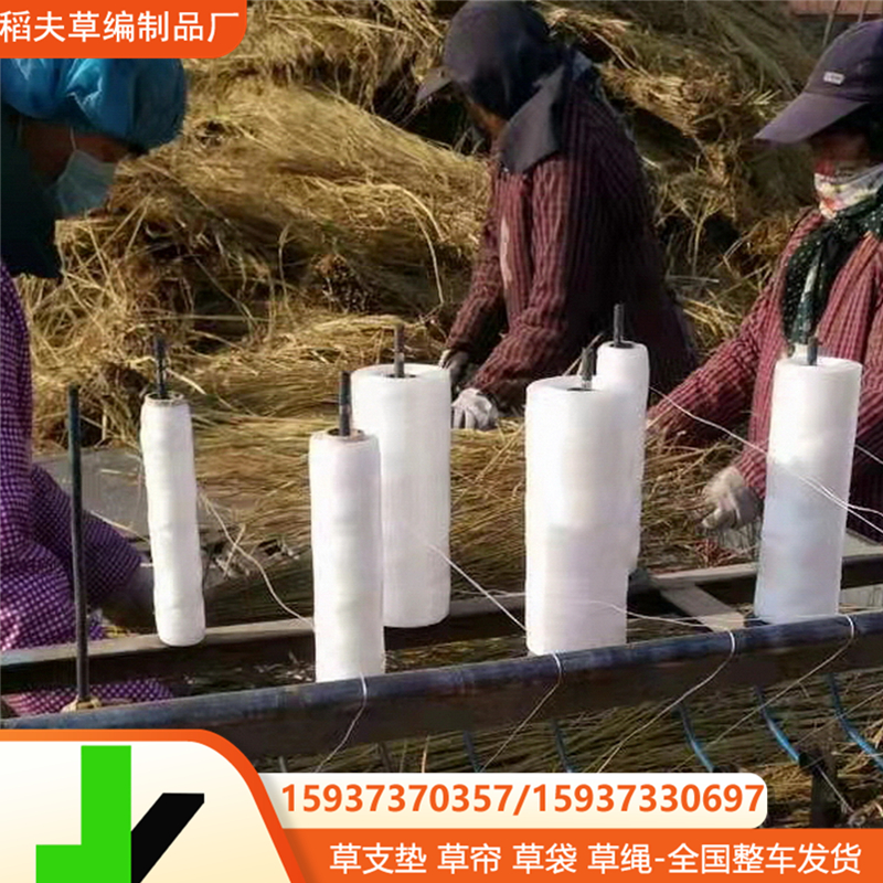 草帘子 工程草绳草苫子 保温稻草帘 稻草帘子树木冬季保暖