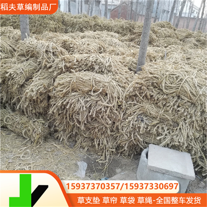 仿寒保暖加厚裹树绳 草绳稻草绳多功能 盆栽树木移摘保护稻草绳