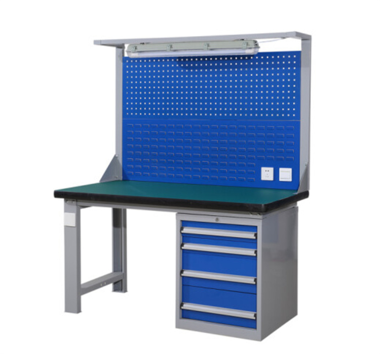 工作台 车间单工位操作台 工厂流水线装配桌