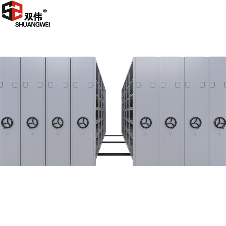 手动密集架 移动档案架 财务凭证密集架