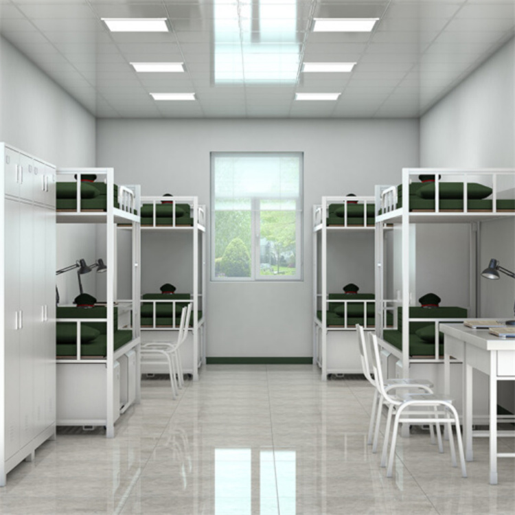 制式床 双伟家具铁床加厚 上下床 学生宿舍铁架床公寓床厂家