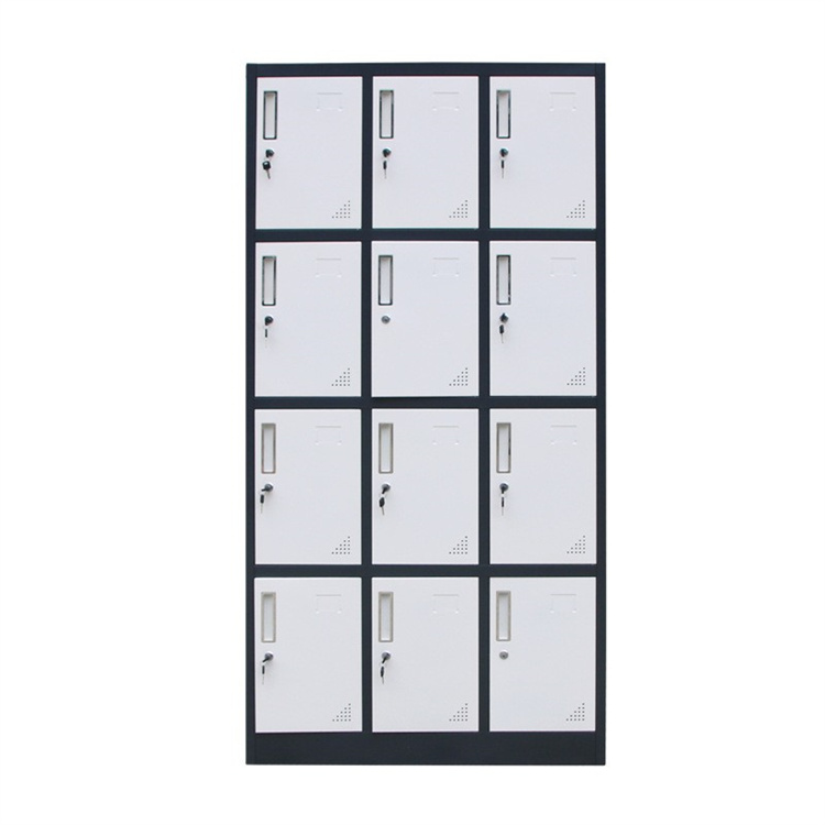 九门 更衣柜 钢制多门铁皮柜健身房浴室带锁储物柜