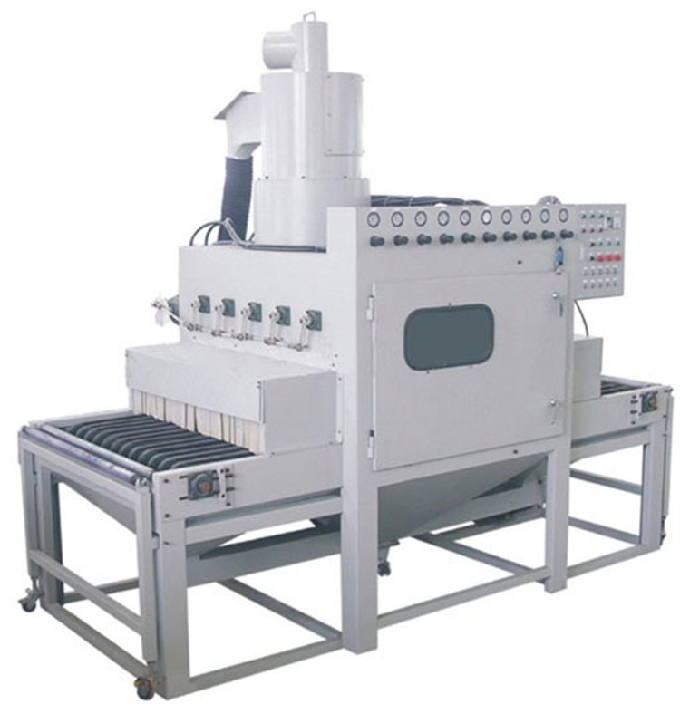 输送式喷砂机 表面处理环保无尘 规格齐全