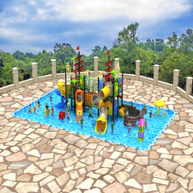 小区景区游玩设施塑料组合滑梯 户外儿童乐园游乐场设备