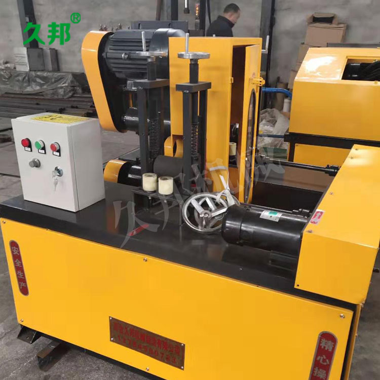 全自动方管打磨机 矩形管不锈钢四面除锈抛光机采购到久邦机械