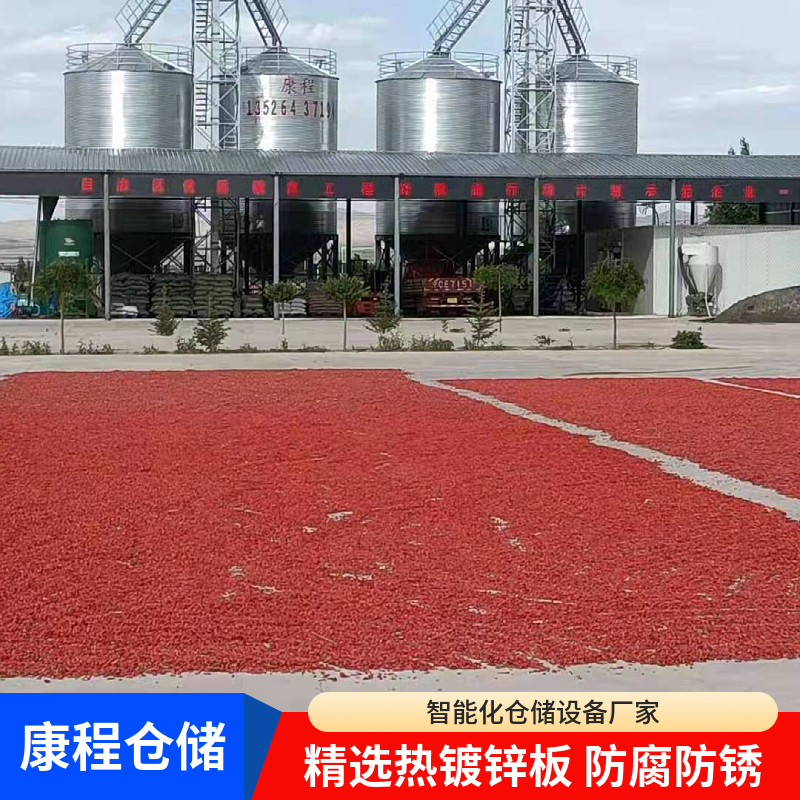 1000吨菜籽仓 高粱立筒仓 颗粒储料仓