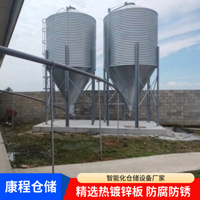 500吨饲料仓 高粱立筒仓 颗粒储料仓