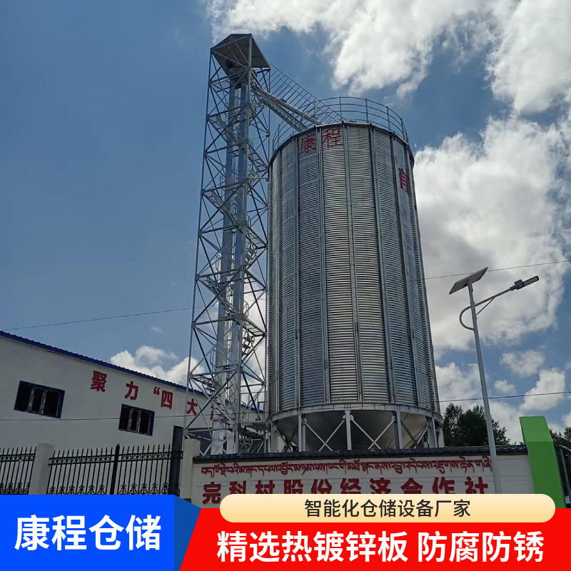 1000吨玉米钢板仓 粮仓设计 康程 一站式服务满足需求