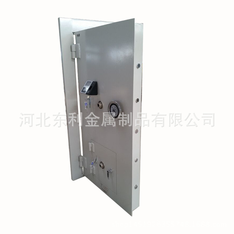 河北厂家枪柜钢板门 不锈钢防盗门 白色智能枪库门现货