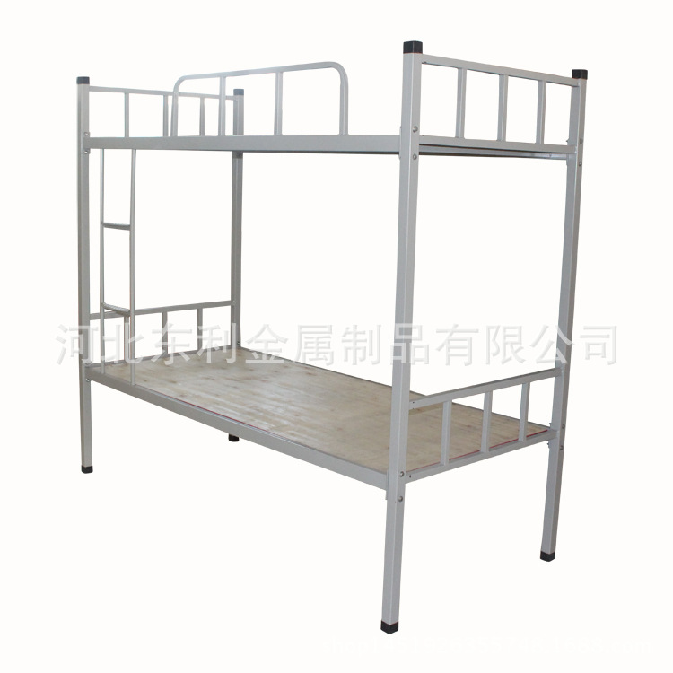 连体学生床上床下桌柜高低铁架床组合一体铁床中间步梯公寓上下床