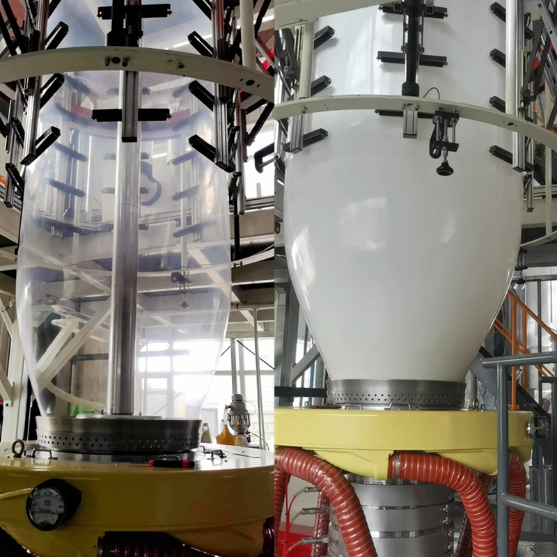 山东工厂PE高压筒膜大规格加厚LDPE膜卷料PE冷冻抽真空复合用卷膜