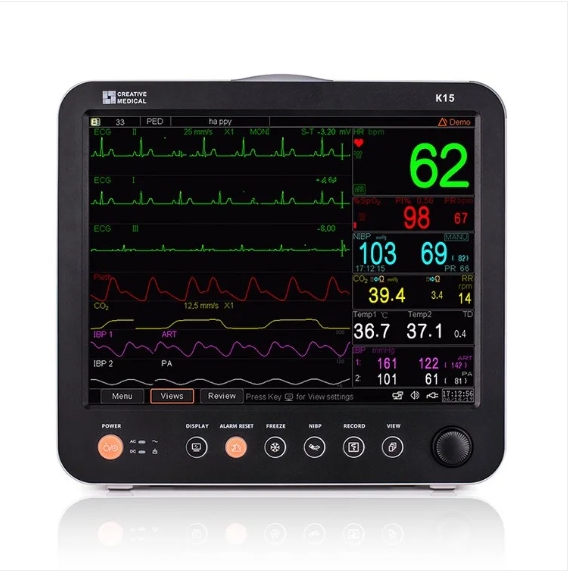 监护仪 医用床旁监护仪器设备 国产医院重症监护检测 乐普K12