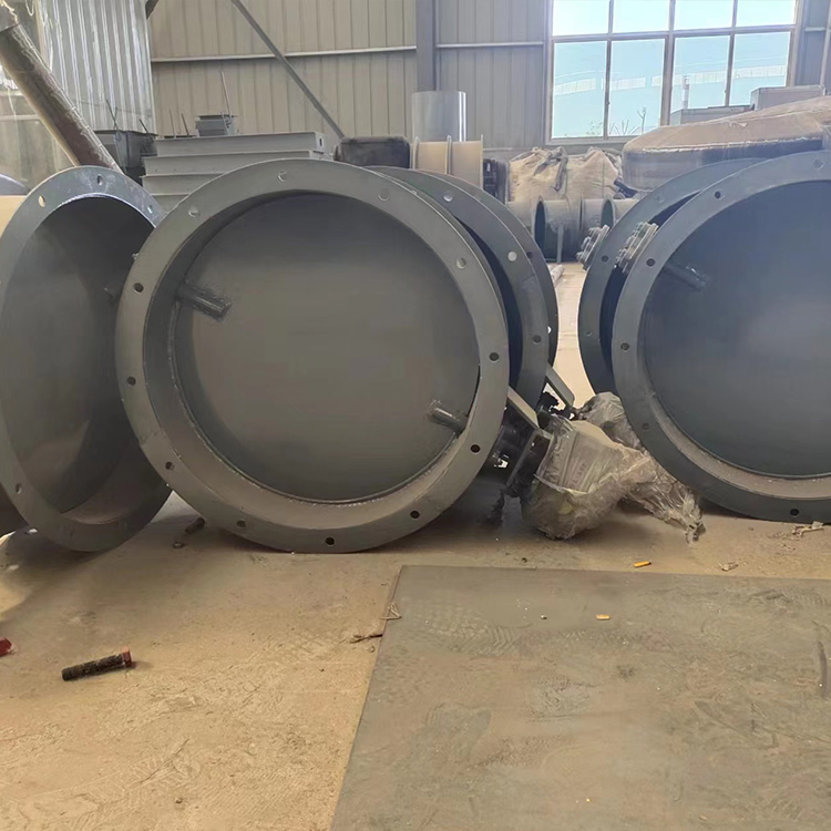 硕茂环保 通风碟阀 百叶式通气闸阀 电动气动蝶阀