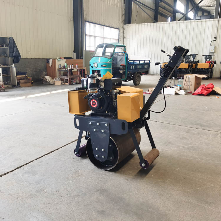 华晟天辰手扶单轮压路机厂家批发