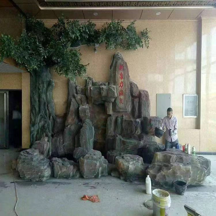 尚艺景 水泥假山雕塑定制 厂家供应
