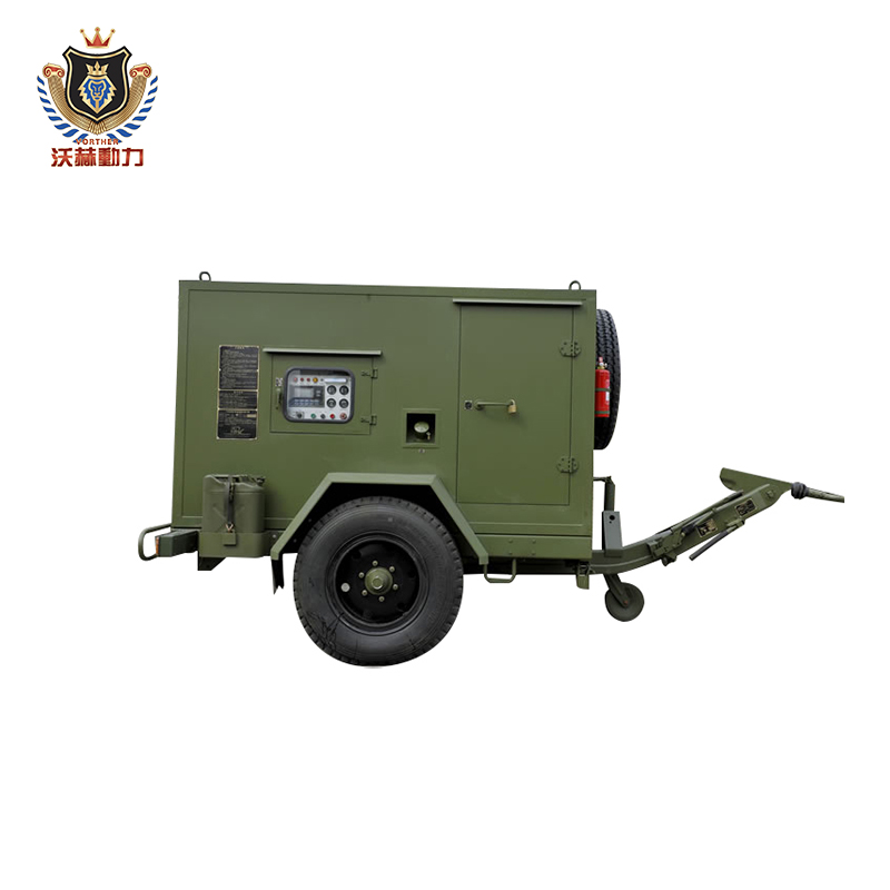 沃赫军用两轮军绿发电机生产厂家