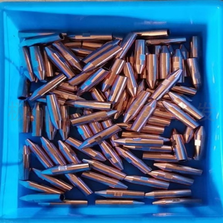 铬锆铜导电嘴 电极头 平头电极头 C18150电极帽厂家