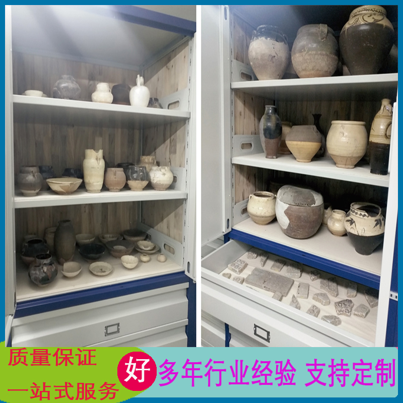 博物馆文物架 移动密集文物储藏架移动档案密集柜