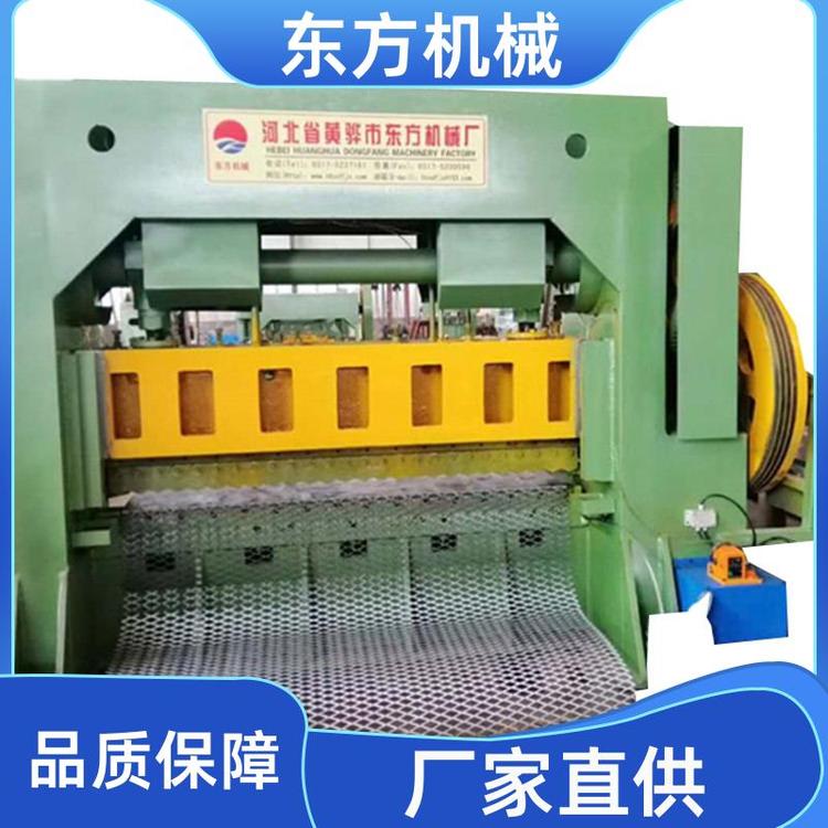 东方 精密菱型钢板网机 冲孔机 可定做尺寸 100T2000mm 实力大厂
