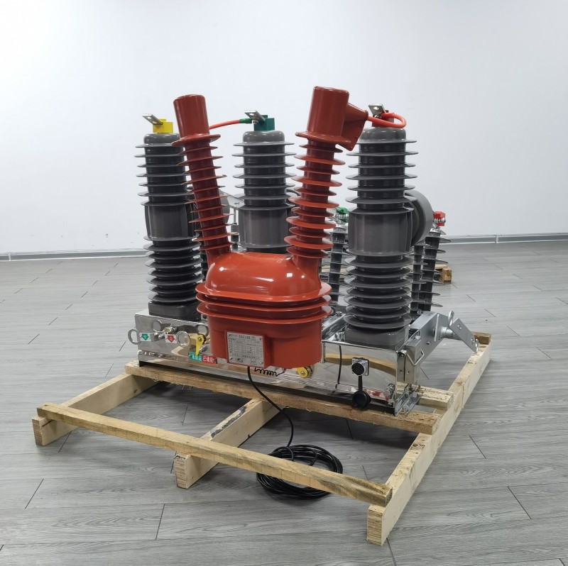 24KV 35KV柱上手动电动智能真空开关ZW32-40.5户外高压真空断路器