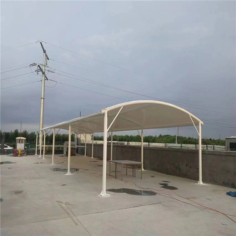 膜结构自行车棚哪家好 选择 宝悦  错不了  质优价优