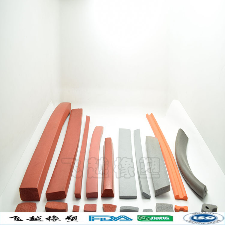 硅胶发泡密封条生产加工定制