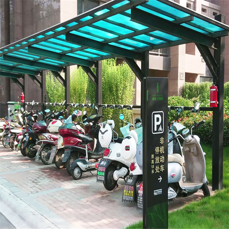 潍坊 充电桩车棚 专业膜结构车棚厂家