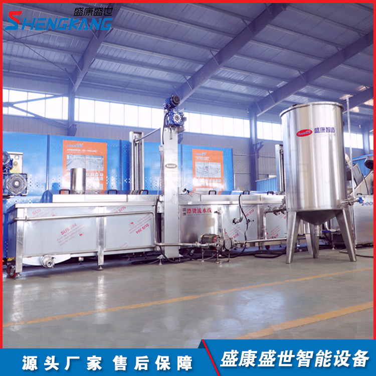 全自动卤煮流水线 运行稳定 加工定制