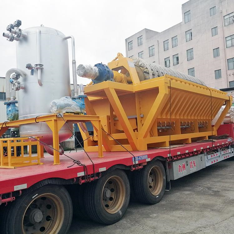杰达 全自动盘式JD标配120㎡20圈陶瓷盘式过滤机定制 水处理产量大