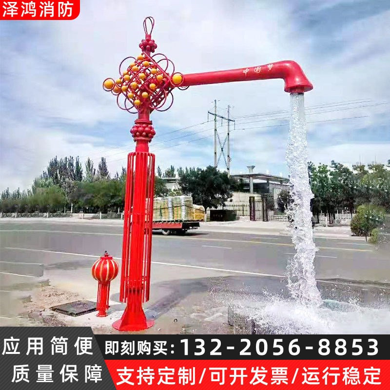 消防车取水设备防冻型消防水鹤消防车快速加水用水鹤多功能给水栓