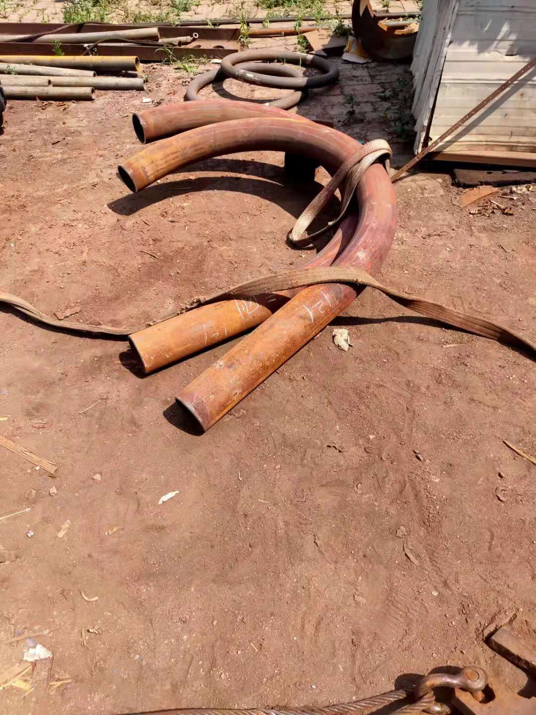 沧州睿景管道加工 热煨弯管 可来图定制