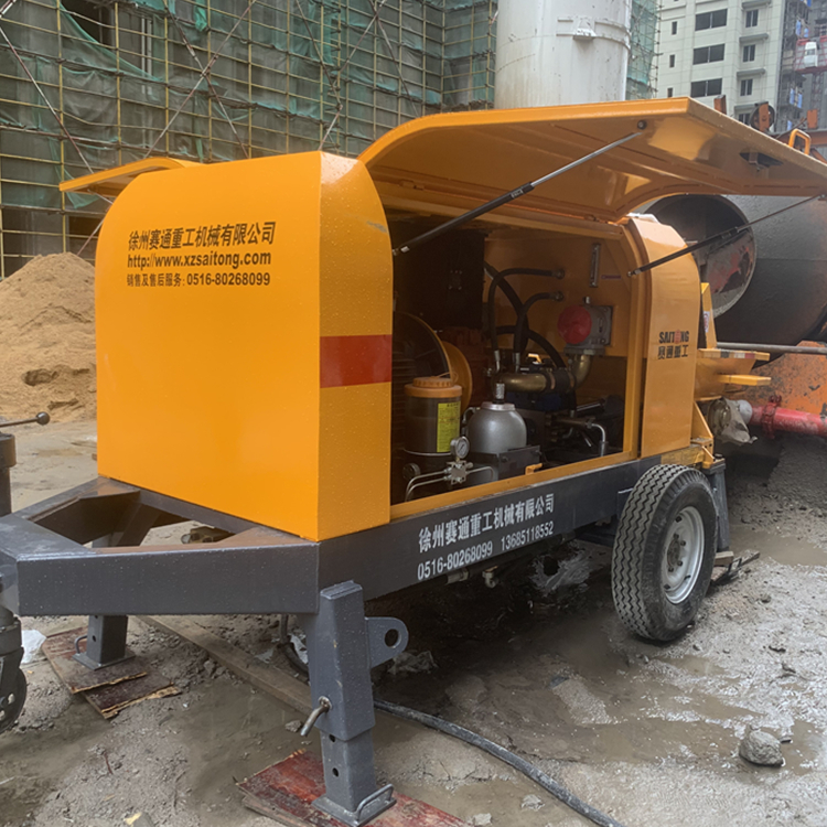 赛通重工 隧道混凝土泵 徐州混凝土泵 细石混凝土泵厂家供应