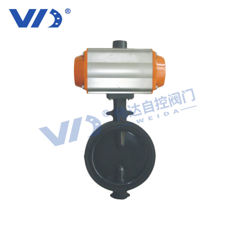 不锈钢气动蝶阀防爆气动蝶阀 高平台防爆防静电双单作用球阀