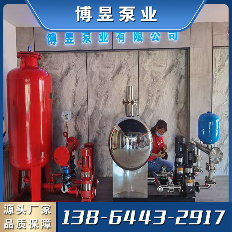 无负压供水设备 占地面积小 结构完整