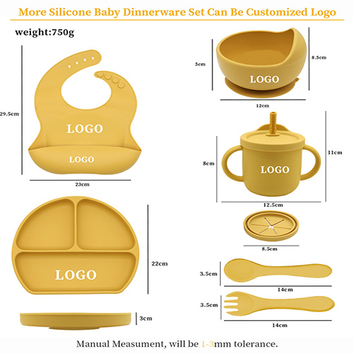 食品级硅胶餐盘，儿童食品级餐具现货供应