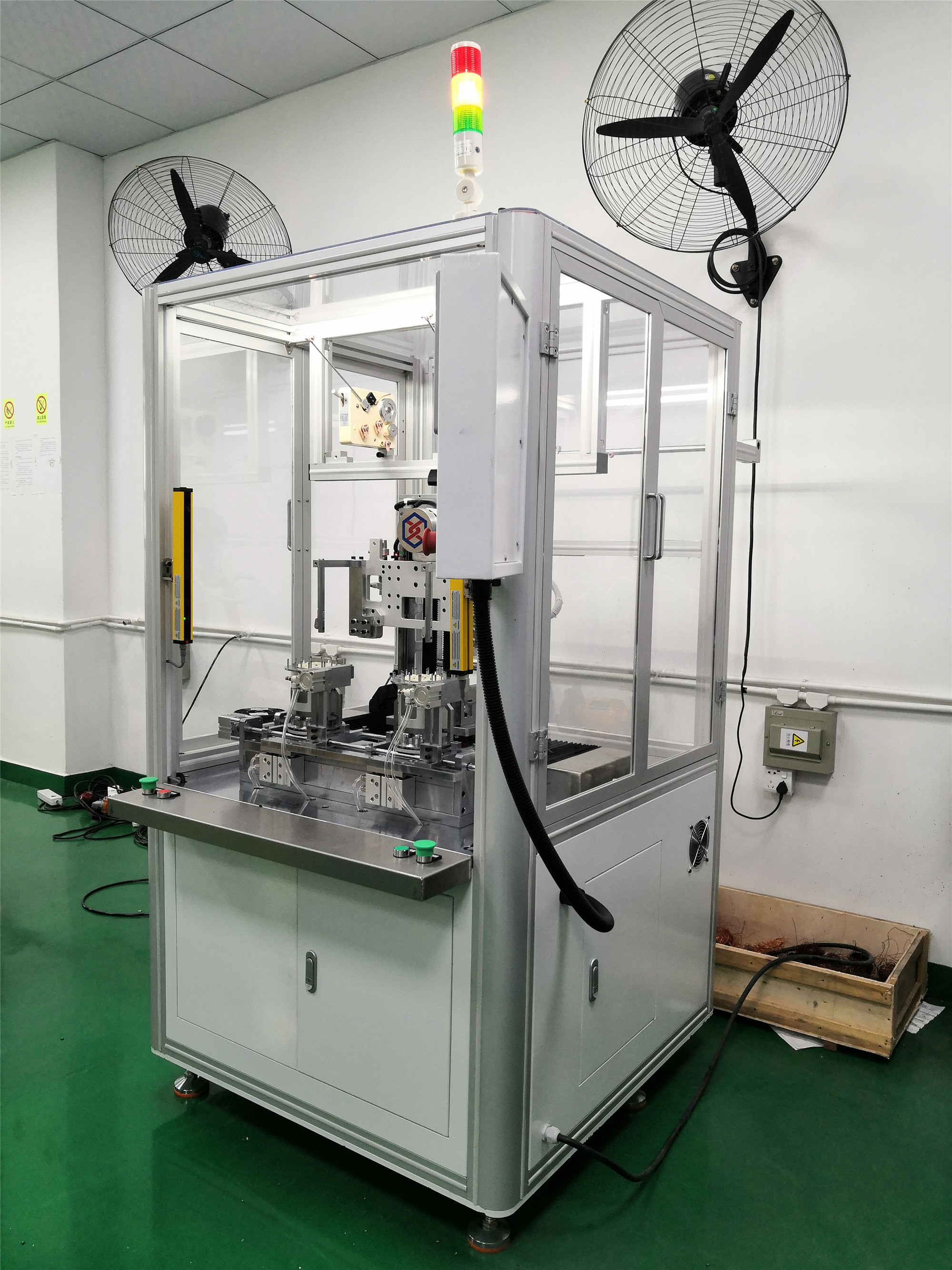 鑫佰旺 定子内绕式绕线机  双工位内绕式绕线机 双工位飞叉绕线机