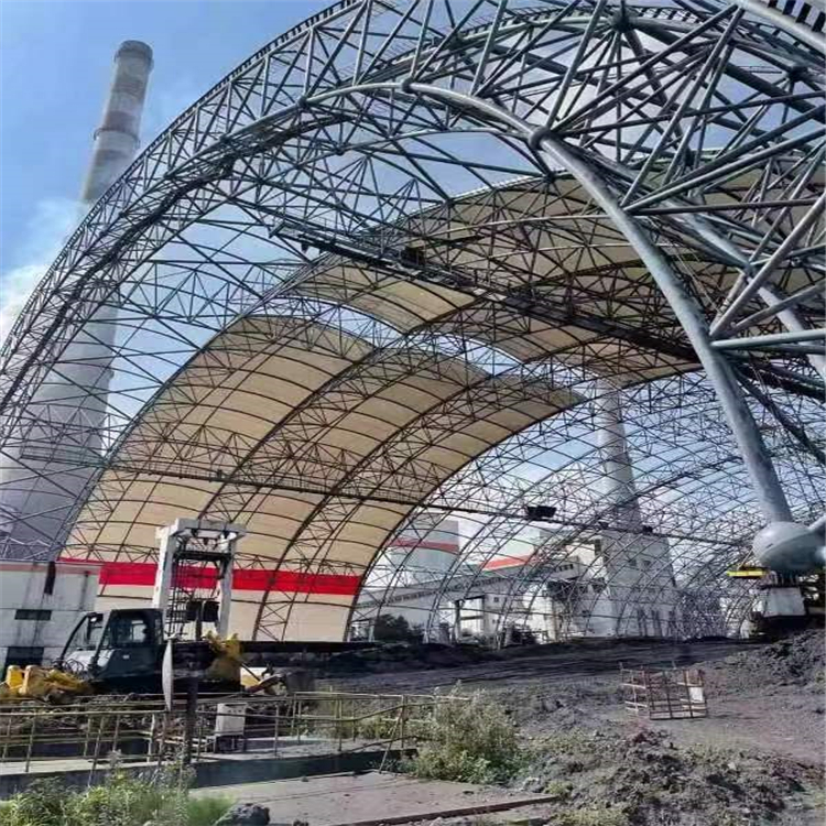 膜结构煤棚  认准宝悦  实力雄厚  售后完善