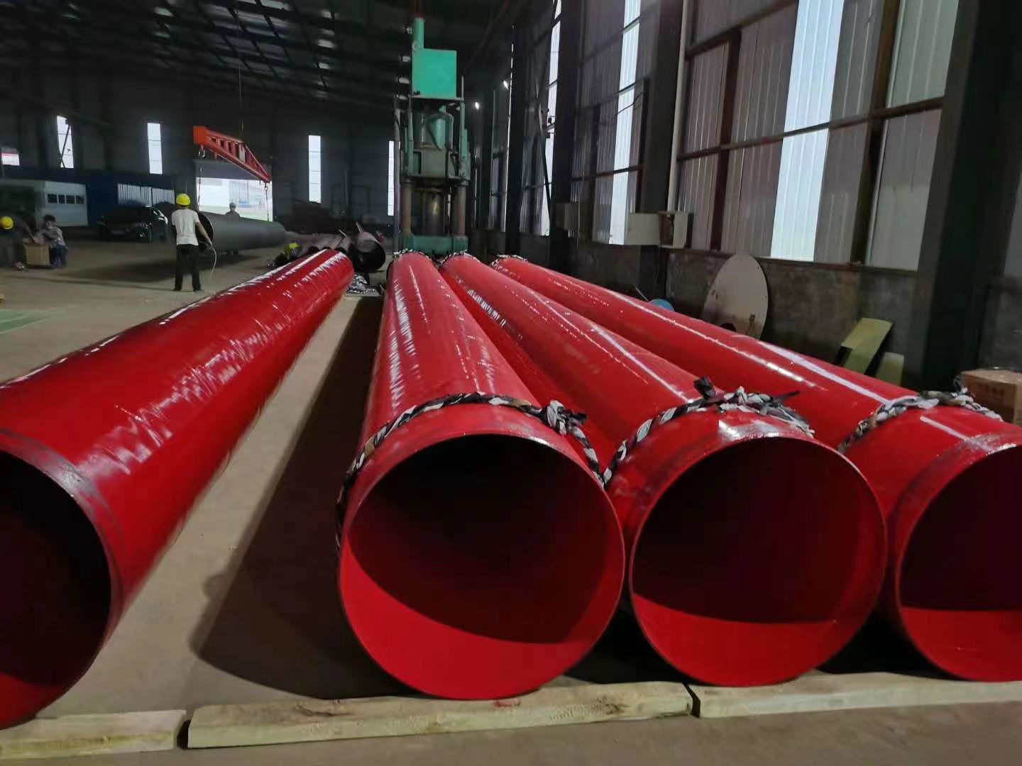 涂塑复合钢管 给水涂塑钢管  亿金管道