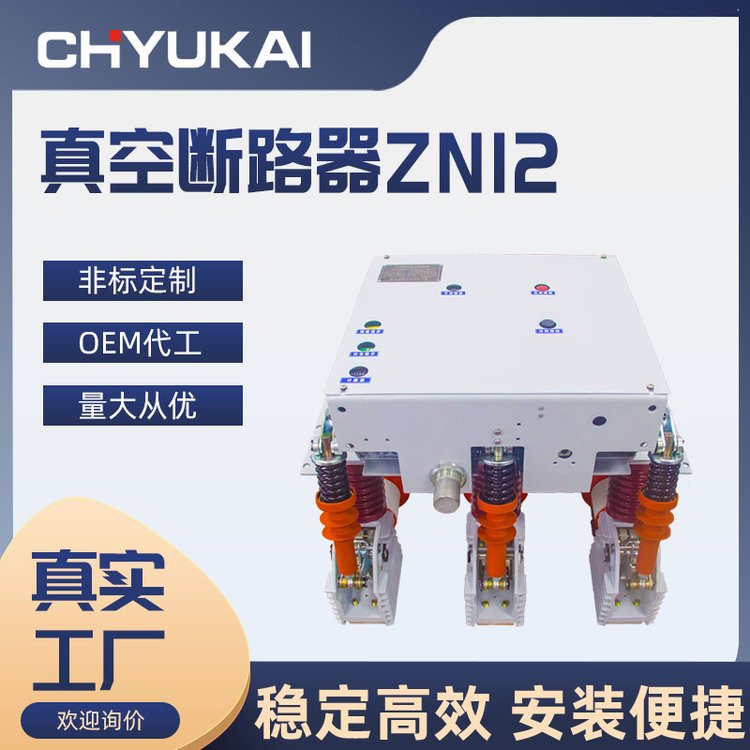 户内高压真空断路器ZN12-40.5 1250 1600A