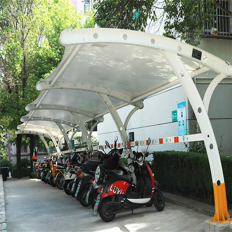 宝悦电动车充电车棚   专业安装厂家  款式多样!