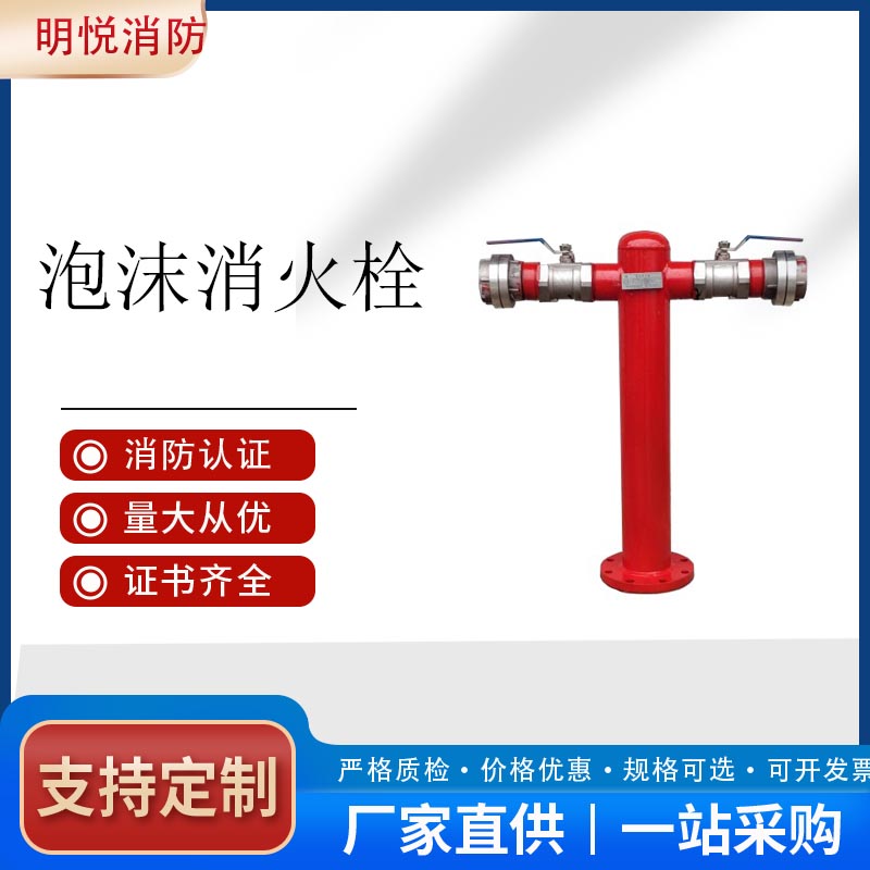 宝丰能源明悦品牌PS100-65×2泡沫消火栓 室外消防栓批发