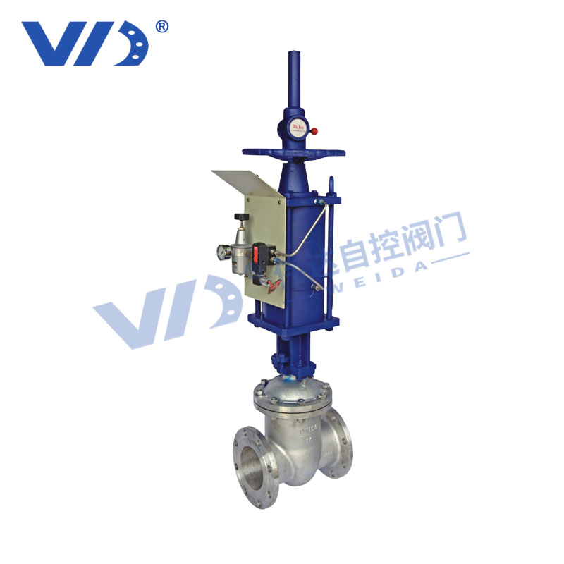 耐磨气动闸板阀 插板阀 水泥厂用物料快速切断阀门