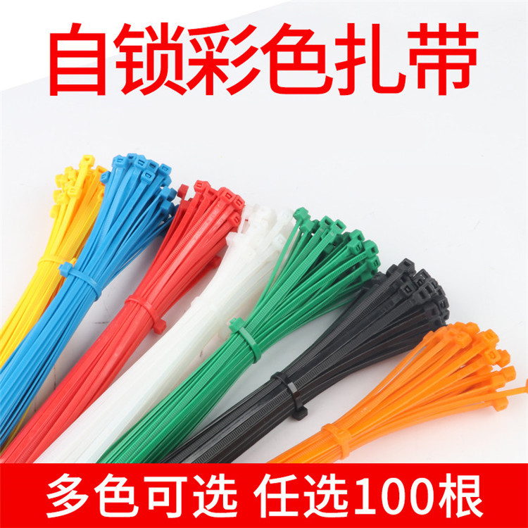 厂家供应彩色自锁式尼龙扎带