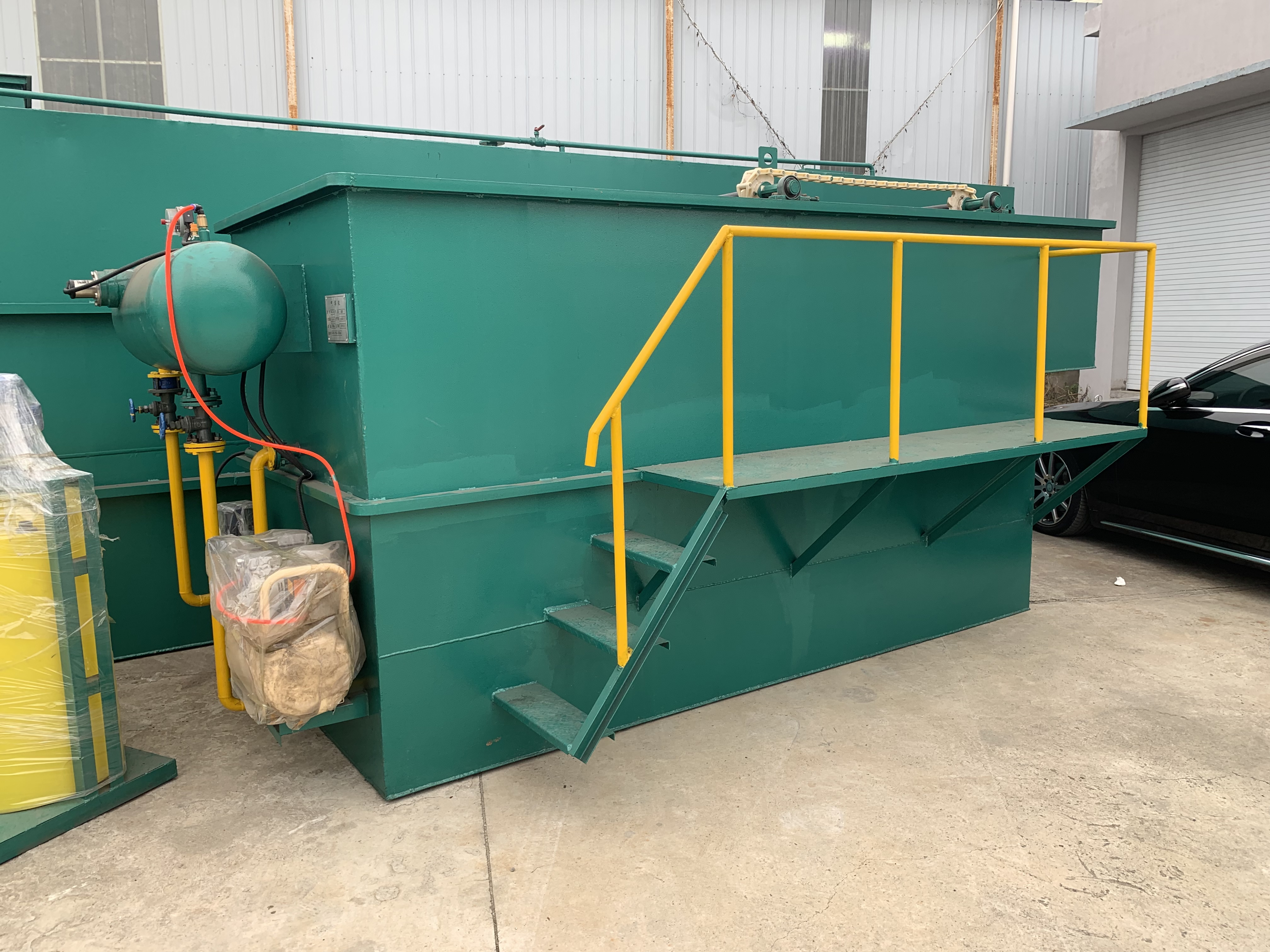 如克环保 平流式溶气气浮机 污水处理设备