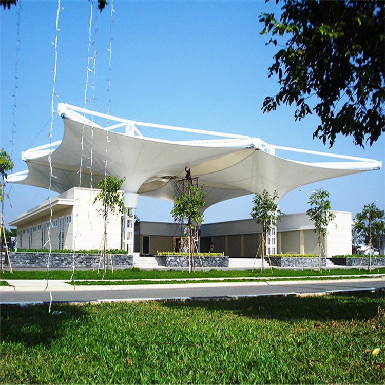 电动车充电车棚    认准宝悦膜结构   售后完善 支持定制