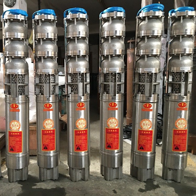 龙事达供应100QJ不锈钢深井泵 家用深井泵 小型水井泵