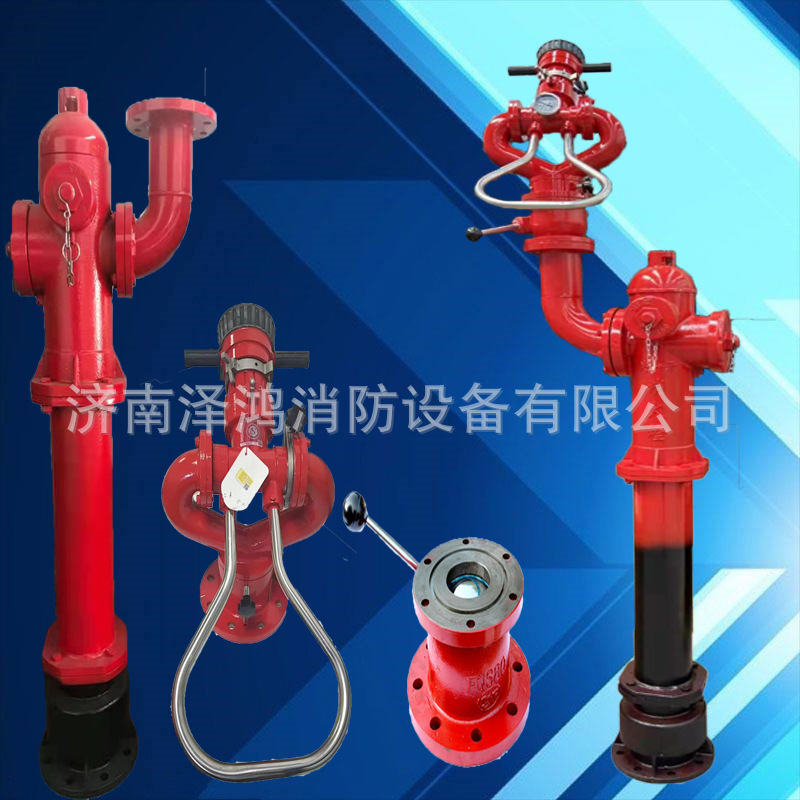 栓炮一体式消火栓 使用便利 色彩醒目且易寻找